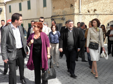 Inauguració de la  remodelació del Carrer Major i Escoles a Santa Eugenia