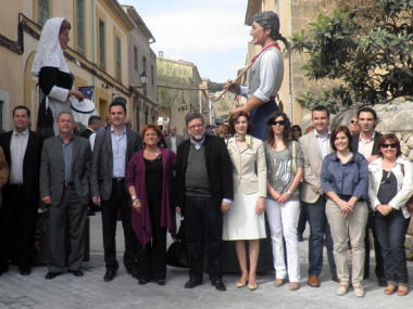 Inauguració de la  remodelació del Carrer Major i Escoles a Santa Eugenia