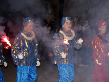 Arribada dels Reis Màgics d'Orient a Santa Eugènia