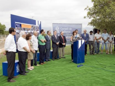 Inaugurada  la reforma integral de l’accés al municipi de la Ma-3040.