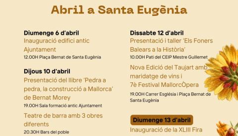 ABRIL A SANTA EUGÈNIA