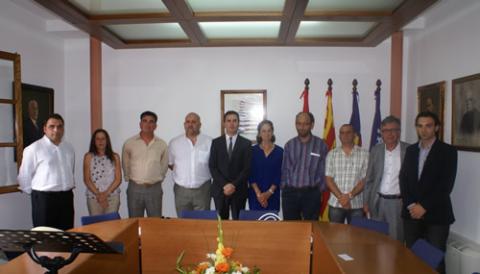 Fotografia de la corporació municipal de l'ajuntament de Santa Eugènia