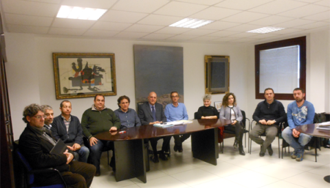 El Batle Guillem Crespí assisteix a la reunió de la conselleria d'educació per tractar la situació de l'IES Santa Maria