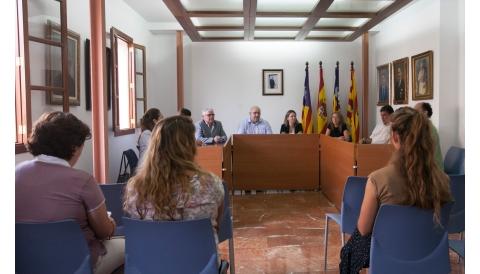 VISITA INSTITUCIONAL DE LA PRESIDENTA DEL CONSELL DE MALLORCA  AL MUNICIPI DE SANTA EUGÈNIA